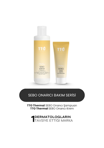 Tto Thermal Sebo Onarıcı Bakım Seti- Seboreik Dermatitli Ciltler İçin
