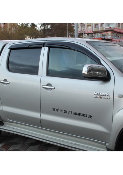 Toyota Uyumlu Hilux Mügen Cam Rüzgarlığı 2006-2015 Arası 4 Lü Takım N11.12456