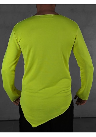 Cocopelli Cep Detaylı Yeşil Asimetrik Sweat Coc2311 Yeşil