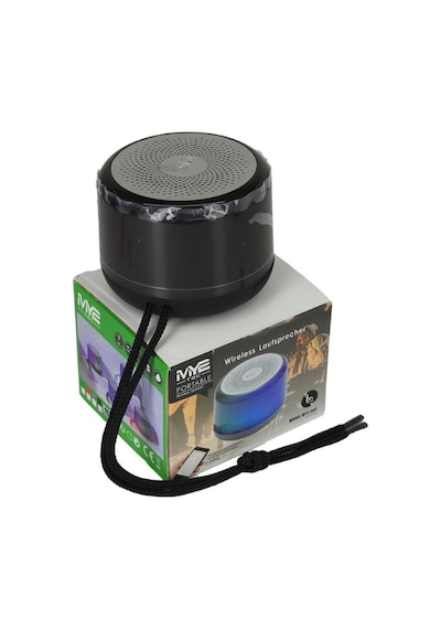 Bluetooth Kablosuz Wireless Hoparlör Speaker Portable Sesli Led Rgb Renkli Usb Mini Sd Kart Mikrofonlu My2-363 Tec