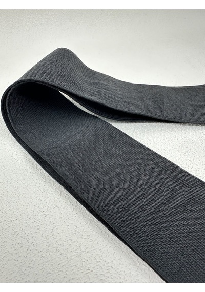 Paşateks 5.5 Cm Dokuma Lastik-5 Metre-siyah
