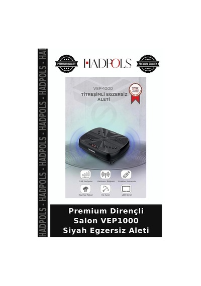 Premium Dirençli Salon Vep1000 Siyah Egzersiz Aleti