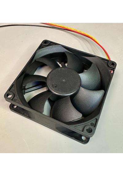12v 80x80 Hengtai Fan 3 Pin
