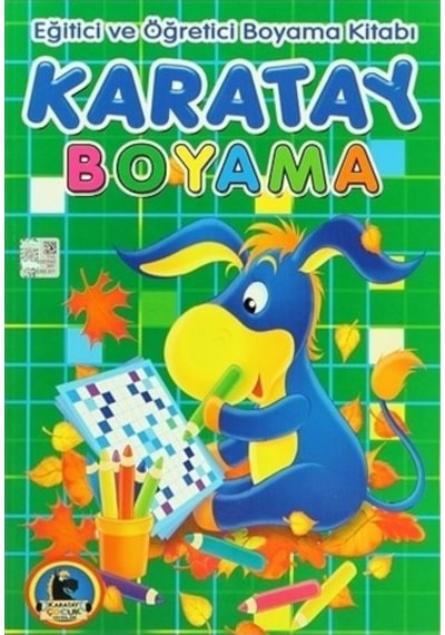 Karatay Boyama - Eğitici Ve Öğretici Boyama Kitabı