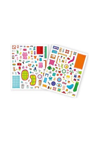 3 Boyutlu Stickerlı Oyun Evim