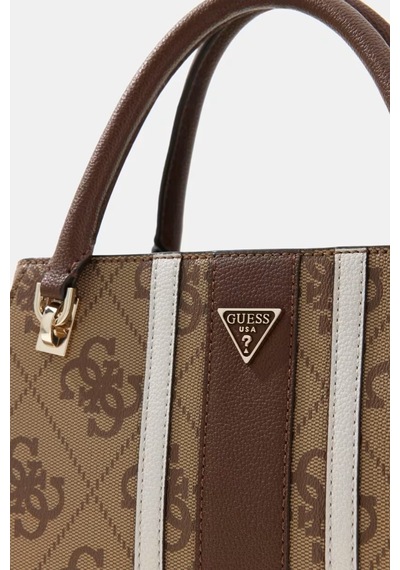 Guess Noelle Logo Iı Kadın El Çantası Hwss9672070 Kahverengi