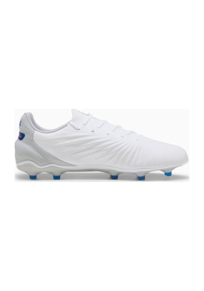 Puma King Match Fg/ag 107863 02 Beyaz & Mavi & Kırmızı Futbol Kramponu 001
