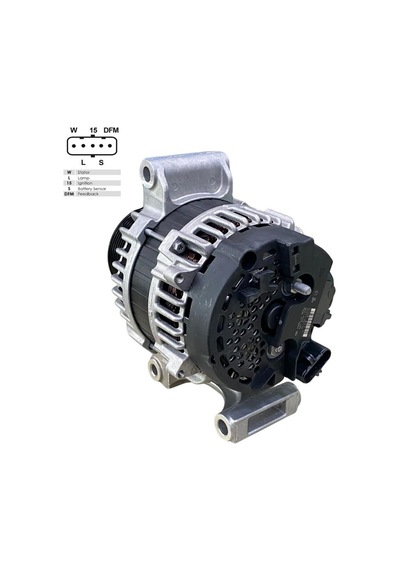 Seg 24v Alternatör Dinamo 150 A 5 Fiş Soketli W-l-15-s-dfm Mercedes Atego/actros/arocs/axor