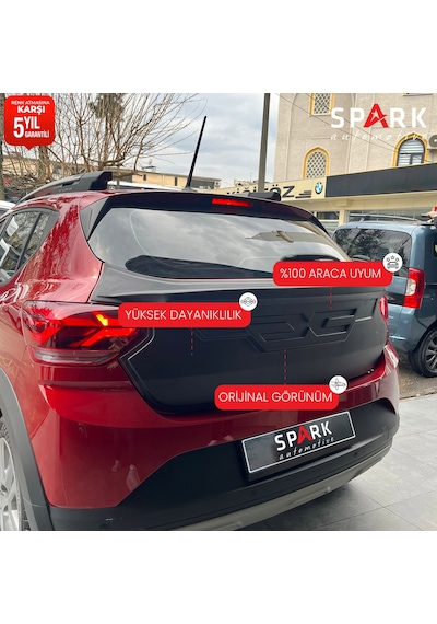 Dacia Sandero 2021- Yılı Ve Sonrası Uyumlu Bagaj Kapağı Dodik