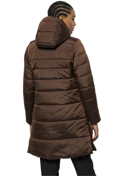 Jack Wolfskin Eısbach Coat W Kadın Outdoor Ceketi Kahve Kahve Kahverengi