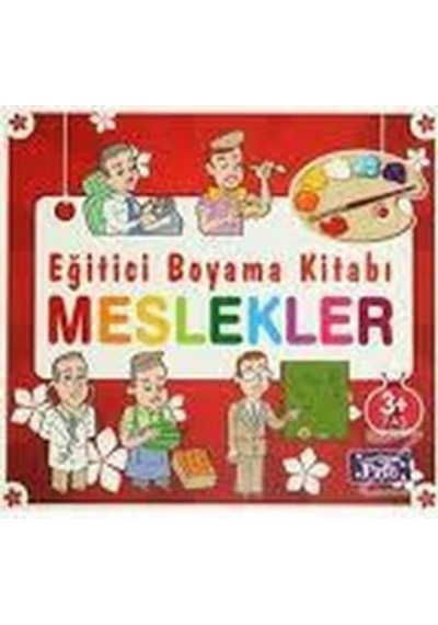 Eğitici Boyama Kitabı - Meslekler- Parıltı Yayınları