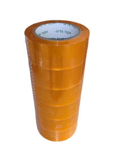 Artetape 45 Mm X 100 M Şeffaf Koli Bandı-6'lı Set