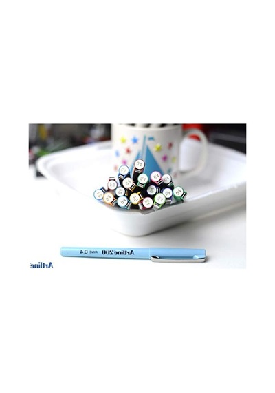 Kırmızı 0.4 Mm Keçe Uçlu Yazı Kalemi