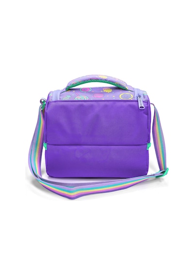 Coral High Kids Milka Şeker Ayıcık Desenli Thermo İki Katlı Beslenme Çantası 37202 124-Pembe