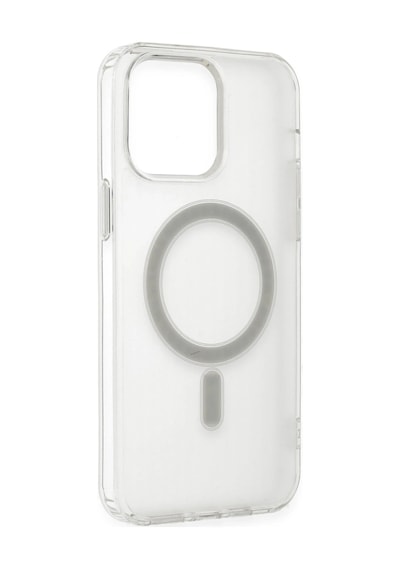 Newface Apple, Uyumlu iPhone 14 Pro Kılıf Matte Şeffaf Magneticsafe Glblseme - 50 - Şeffaf