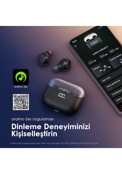 Oraimo OTW-340 Bluetooth 5.3 Kulak İçi Kulaklık