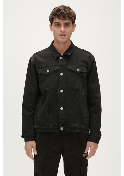 Bad Bear Roy Denim Siyah Erkek Jacket-siyah Siyah