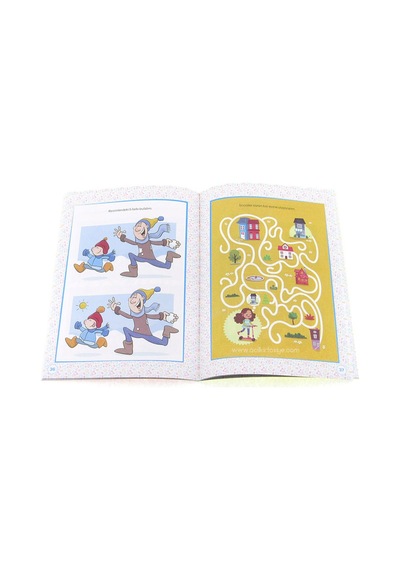 Farkı Bul Labirenti Çöz - 3 Yaş- Ren Kitap