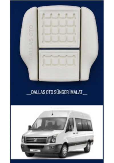 Volkswagen Crafter Uyumlu Oto Koltuk Oturak Süngeri 2006-2017 1