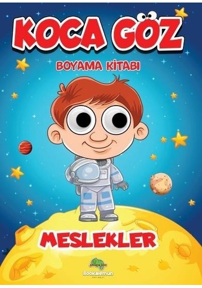 Koca Göz Boyama Kitabı - Meslekler- Bookalemun Yayınları