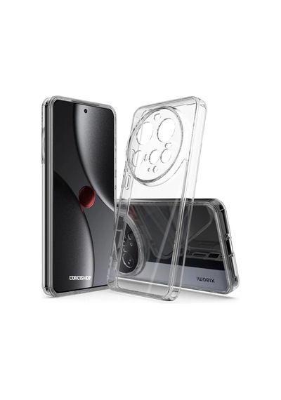 Xiaomi Mi 15 Ultra Kamera Korumalı Silikon Arka Kılıf + Hayalet Nano Esnek Ekran Koruyucu Beyaz