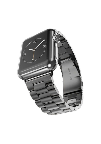 Watch Ultra 49mm Kordon Uyumlu Krd-04 Metal Strap Kayış Ardx- Starlight