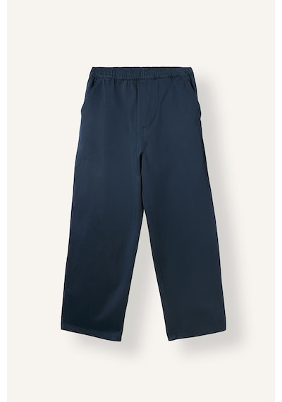 Defacto Ultra Yumuşak Baggy Fit Pile Detaylı Basic Pantolon H3865ax26aunv146 Lacivert-nv146