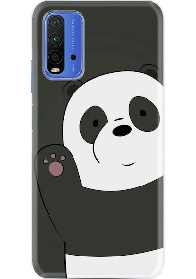 Xiaomi Redmi 9T Kılıf Desenli Hello Panda 1709