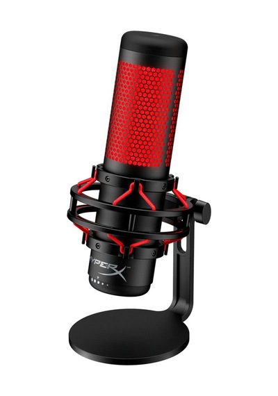 HyperX QuadCast HX-MICQC-BK Masa Üstü Mikrofon