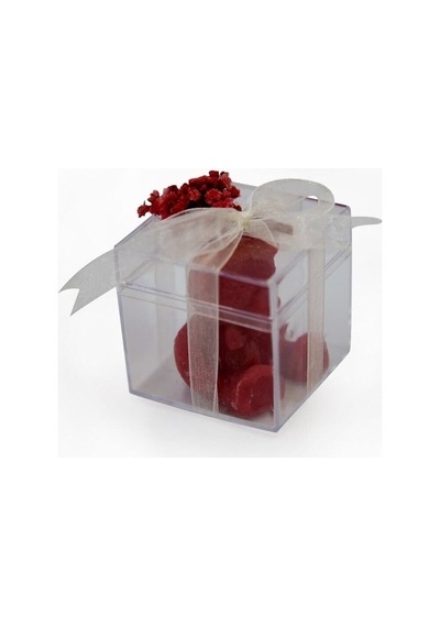 Hediyelik Kare Mika Kutu 4x4x4 Cm- 25 Adet