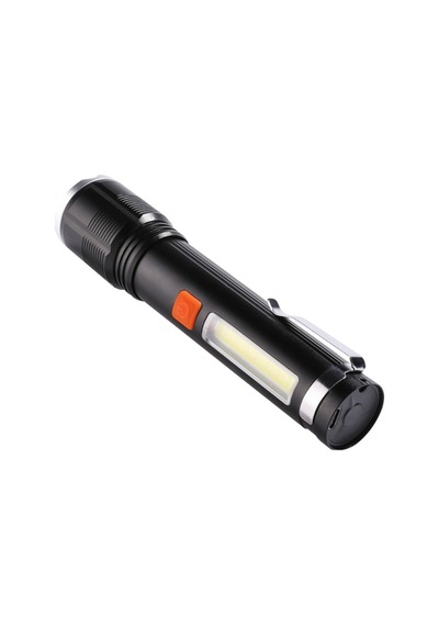 Km-102 4 Modlu Tip-c Şarjlı Zoomlu Taktikal El Feneri Çok Renkli