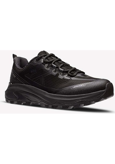 Lescon Crux Siyah Su Geçirmez Waterproff Comfort Casual Günlük Spor Ayakkabı Siyah