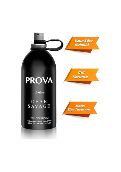 Prova Dear Savage Edp Erkek Parfüm 120ml Sku: Smg8690010415837 Diğer