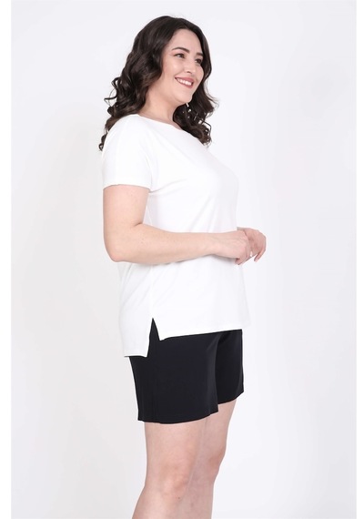 Myline Karmen Yakalı Tişört (532255091)