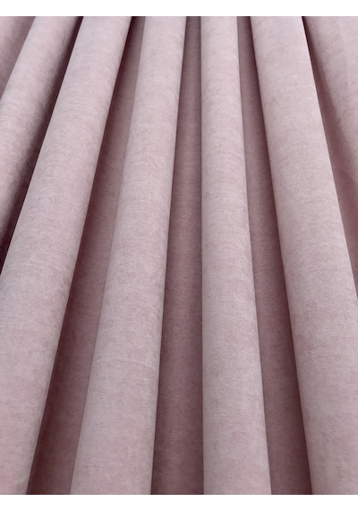 Ada Fonluk Gül Kurusu Tek Kanat 1/2,5 Orta Sık Pile Pembe