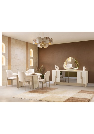 Kaş Mdf Yemek Odası Takmı Aytaşı