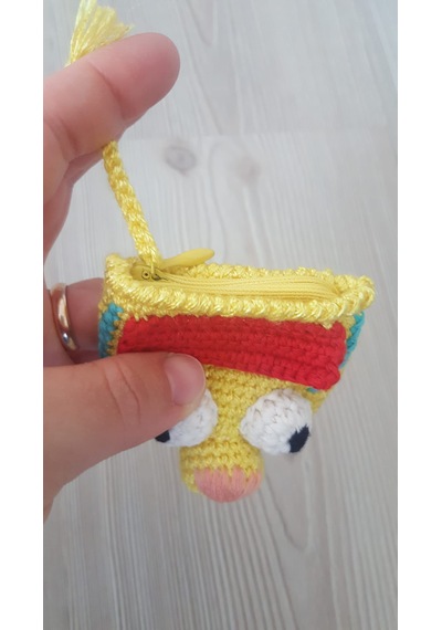 Kral Şakir Mini Cüzdan Sarı