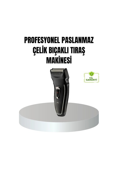 Ceylan Adam Profesyonel Şarjlı Saç Ve Sakal Tıraş Makinesi Çelik Bıçaklı, Ayarlanabilir Başlıklı,