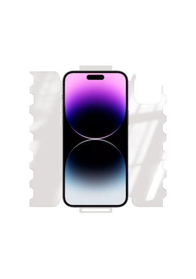 Apple Uyumlu iPhone 14 Pro Max Ön Arka Yan Koruma Full Body Film - FL360