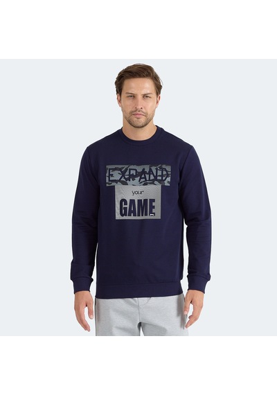 Slazenger RUBIO Erkek Sweatshirt Lacivert