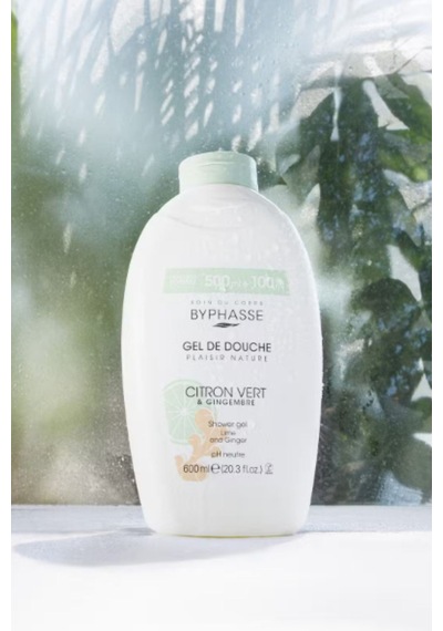 Byphasse Plaisir Natura Limon & Zencefil Duş Jeli 600 ML