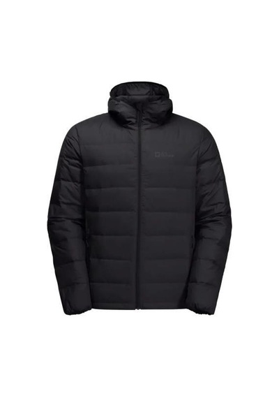 Jack Wolfskin Ather Down Hoody M Rds 1207681-out Ceket Black Erkek Mont Siyah