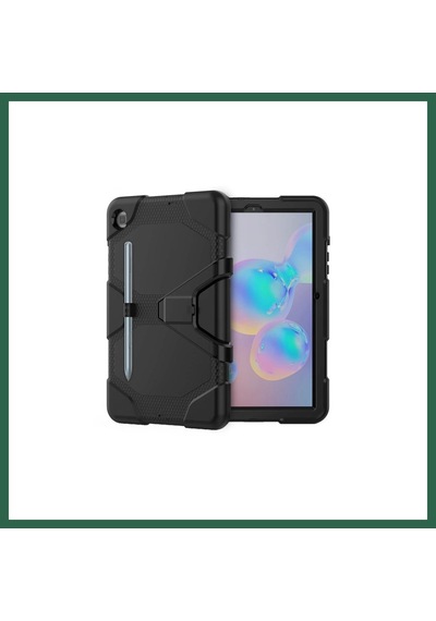 Bezos Samsung Galaxy Uyumlu T500 Tab A7 10.4 Kılıf Griffin Tablet Kapak - Siyah Bzs01