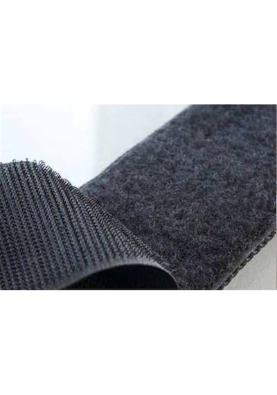 Paşateks-3 Metre Cırt Cırtlı Bant , Kaliteli Cırt Bant,çift Taraflı Cırt En 5cm X Boy 3mt-siyah