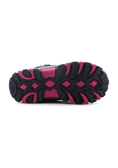 Jump 27788 Çocuk Spor Bot Siyah Fuşya Siyah - Fuşya