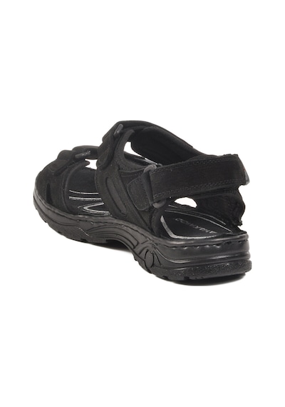 Siyah Erkek Çocuk Cırtlı Spor Sandalet 1305 G Siyah