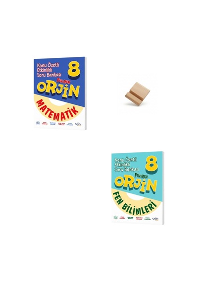 Orjin Lgs 2027 Matematik Ve Fen Bilimleri Konu Özetli Soru Bankası + Telefon Standı