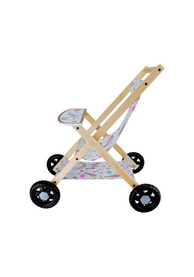 Çg71 Okutan. Ahşap Bebek   Arabası