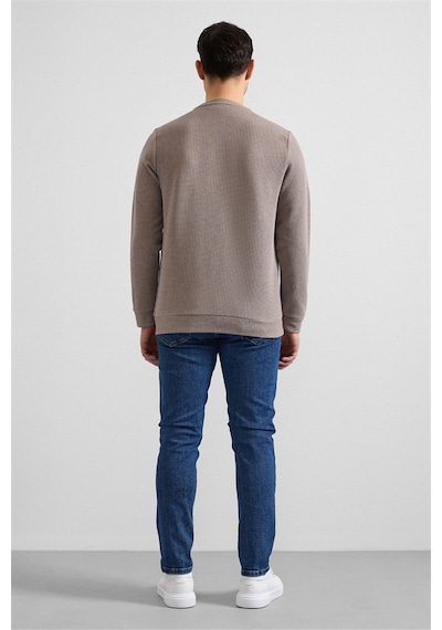 Süvari Koyu Kahve Regular Düz Bisiklet Yaka Sweatshirt Sw2013700035-kh9 Koyu Kahverengi Süvari Koyu Kahve Regular Düz Bisiklet Yaka Sweatshirt Sw2013700035-kh9 Koyu Kahverengi