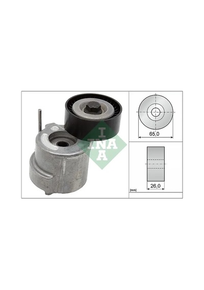 V Kayış Gergi Rulmanı - Fiat Ducato, 500, Tipo, Bravo, Croma, Egea, Giulietta - Sch-ina-534040410 20051489